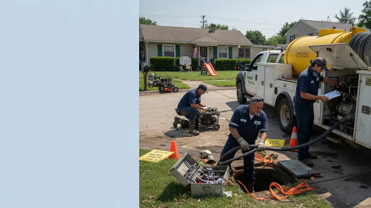 Septic Tank Pumping in Vallonia, IN near me